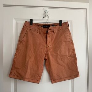 Lucky Brand Tan Flat Front Shorts